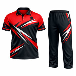 Wholesale <b>Cheap</b> Price Sports Wear Cricket Uniform Best Quality Cricket Uniform 100% Polyester Cricket Uniform - Product Image 1