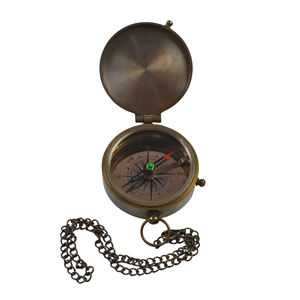 Vintage Nautical Style <b>Watch</b> <b>Compass</b> Zinc Alloy Night Glow Waterproof Portable Pocket <b>Compass</b> Pointer Display Survival Hiking - Product Image 2