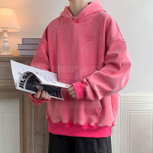 Sudaderas con Capucha para Hombre, Lavado Ácido, Cómodas, Casuales, Suaves, Modernas, de Manga Larga, Ligeras, Estilo Urbano - Product Image 3