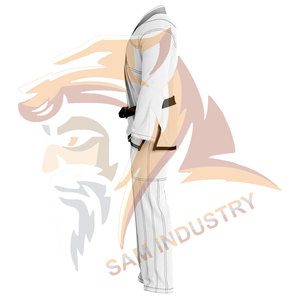 Ensembles d'uniformes de Taekwondo de fabricant professionnel, 100% coton, couleur personnalisée, vêtements de compétition, uniforme de Taekwondo - Product Image 5