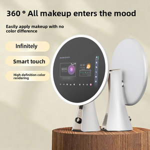 Espejo de Maquillaje Inteligente con Android, Diagnóstico de Piel con IA, Altavoz Bluetooth con Música de YouTube, Iluminación LED para Tocador y Belleza - Product Image 4