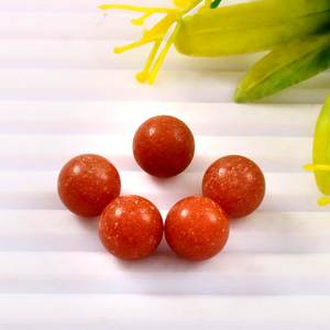 Esferas Redondas Lisas de Jaspe Rojo Natural de 10 mm, Esferas de Cristal Curativas, Gemas Sueltas para la Fabricación de Joyería, Lote al por Mayor - Product Image 1