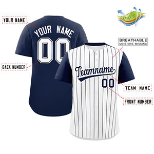 Uniformes de Béisbol Personalizados OEM de Última Moda, Camisetas de Softbol de Poliéster Sublimadas en Blanco al Por Mayor a Precio Económico, Camisetas de Béisbol a Precio Económico - Product Image 2
