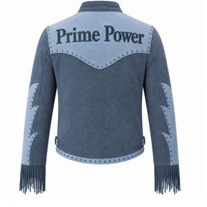 New Arrival Men's Fashion Fringe Leather <b>Jacket</b> <b>Western</b> Cowboy Biker Motorcycle Tassel Studded Outerwear Stand OEM ODM Custom - Product Image 2