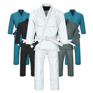 Kimono de Judo à Double Tissage, Uniforme de BJJ Jiu Jitsu, Couleur Personnalisée, Tenue d'Arts Martiaux, Combinaison de Judo Optimale avec Service OEM - Product Image 2