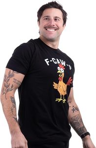 Camiseta F Caw F - Camisetas Divertidas para Hombre con Diseño de Pollo, Cuervo, Águila y Gallo, Camiseta Divertida F Caw F para Hombre o Mujer - Product Image 2