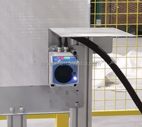 Dispositif de transmission de données par laser à fibre optique sans fil industriel avec portée de 80 m, protection IP65, communication Ethernet