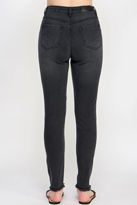 Premium Quality Latest Designs Women's Loose Fit <b>Elastic</b> <b>Waist</b> Vintage Style <b>Jeans</b> Trendy Comfortable Stylish Denim Pants OEM - Product Image 6