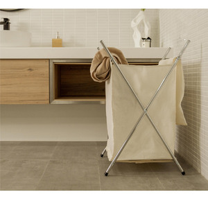 Home Storage <b>Shopee</b> SALE Wholesale Taiwan Manufacturer 6OZ TC Bag Steel Pop Space Saving Durable Modern Powder Coated Laundry - Product Image 6