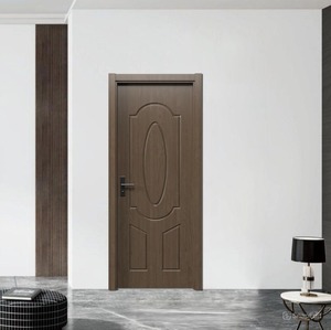 Puerta de Madera MDF con Estructura de Panal Anti-deformación, Apertura Lateral, Anti-termitas, Resistente al Calor y a la Humedad, para Apartamento, Hogar u Oficina - Product Image 4