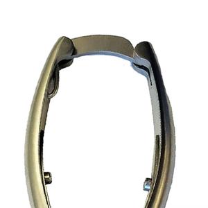 Coupe-ongles en acier inoxydable 12,5 mm à mâchoires rondes, ouverture large, lame courbée, outil durable pour les doigts, style simple, usage adulte - Product Image 2