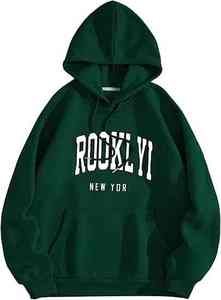 Sudaderas con Capucha Personalizadas con Logotipo Impreso, Sudaderas de Color Sólido Modernas y Sencillas - Product Image 3