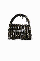 Sac à main de luxe perlé avec franges et pompons, pochette de soirée pour femme, vente en gros à l'exportation