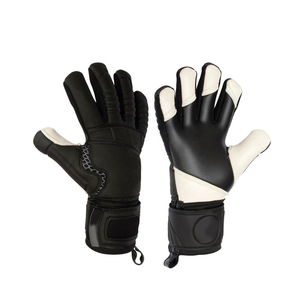 Gants de gardien de but en cuir de haute qualité, respirants, antidérapants, protection complète des doigts, confortables, nouveau style - Product Image 4