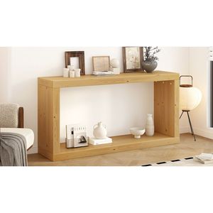 Table console carrée moderne et minimaliste U_STYLE, facile à assembler, pour entrée, couloir, salon, design tendance - Product Image 4