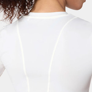 Camiseta de Compresión para Mujer, Camiseta Deportiva para Gimnasio, Absorbe el Sudor, Ajuste Ceñido, Corte Corto, Alta Elasticidad, para Fitness y Running - Product Image 3