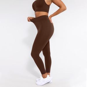 Leggings Deportivos de Cintura Alta para Mujer, Leggings de Yoga y Fitness, Sensación Suave como la Mantequilla, Uso Diario, Leggings con Costuras para Entrenamiento - Product Image 5