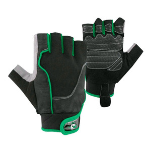 Breathable Leather Gym Gloves with Padded Palm Grip Durable Workout Gloves for Cross Training and Weightlifting - Product Image 6