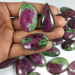 Exportador de Gemas Sueltas de Rubí Zoisita Natural, Cabujones, Piedras Facetadas, Cristales, Minerales, Proveedor Mayorista al por Mayor - Product Image 1