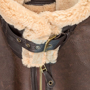 Modern Design Winter Clothing <b>Shearling</b> <b>Jacket</b> <b>For</b> <b>Men</b> Comfortable Fit Soft Durable Material <b>Shearling</b> <b>Jacket</b> <b>For</b> Streetwear - Product Image 4