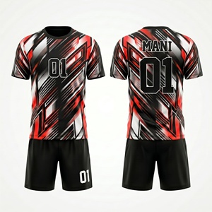 ชุดแข่งแฮนด์บอลแบบซับลิเมชั่นสั่งทำพิเศษสำหรับทีมชาย เสื้อผ้าระบายอากาศ ป้องกันแบคทีเรีย ซึมซับเหงื่อ ผลิตจากโพลีเอสเตอร์ 100% แขนสั้น - Product Image 6