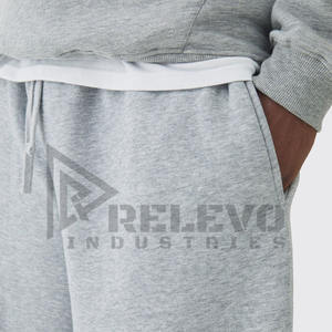 กางเกงจ็อกเกอร์ขายาวทรงหลวมสำหรับผู้ชาย ผลิตในปากีสถาน กางเกงวอร์มพรีเมียมพร้อมเชือกผูก เอวสูง ผ้าหนา - Product Image 5