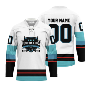 Nuevo Uniforme de Hockey sobre Hielo Liso Popular de Alta Calidad, el Mejor Diseño, Transpirable, de Secado Rápido, con Logotipo Personalizado, Poliéster/Algodón - Product Image 5