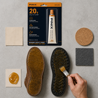 Lem Perekat Sepatu Neoprene 20ml, Perekat Sol Kulit Fleksibel, Lem Tukang Sepatu, Tube Kecil, Pabrik OEM