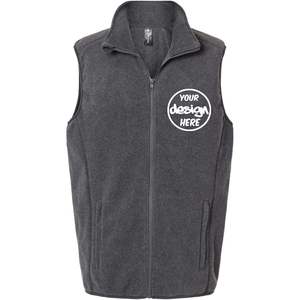 Chalecos Personalizados para Hombre 3012, Súper Cálidos, de Forro Polar, con Logotipos y Textos Bordados Personalizados, con Logotipo Bordado Personalizable - Product Image 2