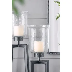 Nouveau support de bougie décoratif en fer moderne et contemporain de luxe pour la décoration de salle de banquet - Product Image 1