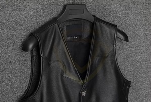 Nouvelle Collection 2026 : Gilet en Cuir Respirant Personnalisable de Qualité Supérieure pour Homme – Design Tendance Hiver - Product Image 6