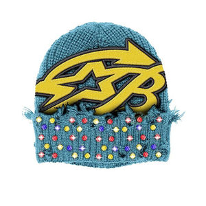 Bonnet en tricot coton/laine couleur personnalisée tendance 2026 |   Chapeau d'hiver personnalisé avec logo brodé pour rester au chaud |   Respirant et imperméable, unisexe - Product Image 6