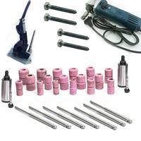 Support de rectification de soupapes, ensemble de dressoirs diamantés filetés, accessoires pour outils rotatifs pour machines-outils