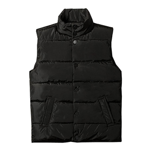 Gilet matelassé pour homme, style streetwear décontracté, vêtements d'hiver, veste sans manches, gilet rembourré, sur mesure. - Product Image 5