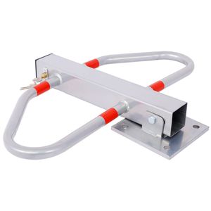 Dissuasore di parcheggio grigio con serratura Garage per la casa con decorazioni per la strada per la protezione dei posti auto per la barriera per il parcheggio sicuro - Product Image 3