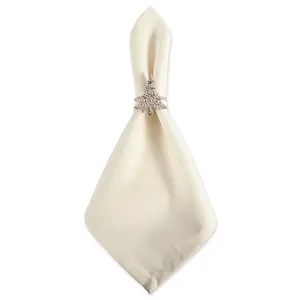 Anneau de serviette en métal fait main de qualité supérieure, style élégant, décoration de fête de luxe, anneau de serviette en métal fait main par Zahid Exports en Inde - Product Image 2