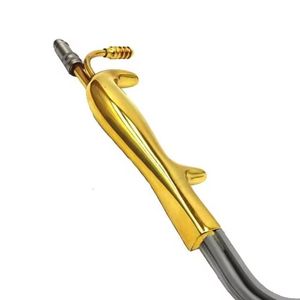 Gold Plated Self Retaining Surgical Retractor with Flexible Suction Tube Medical Instrument - Product Image 5