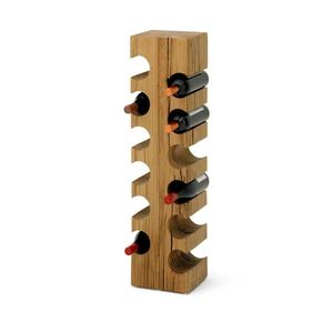 Moderno Estante de Madera para Botellas de Vino para Exhibición en Gabinetes de Cocina y Uso Elegante en Bares Domésticos - Product Image 5