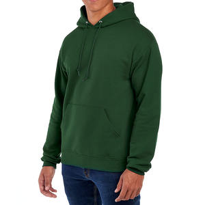 Hoodie confortable et facile à porter, en tissu éponge de coton bio respirant et écologique, à rayures contrastées, au prix le plus bas. - Product Image 2