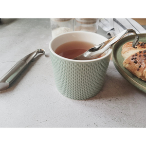 Modern Brass <b>Tea</b> Strainer with Long Handle Shiny Polished Handmade Mesh <b>Tea</b> <b>Infuser</b> Kitchenware Loose Leaf <b>Tea</b> Strainer Supplies - Product Image 3