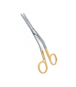 Tijeras Dorsales Manuales de Acero Inoxidable HERMANN MEDITECH 03-457-160, Juego de Instrumentos Quirúrgicos ENT con Certificación CE para Precisión - Product Image 1