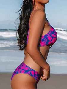 Top Quality & Breathable <b>Bikini</b> <b>Set</b> Metal Circle Detail Women Swimwear Stylish Connection Design Two Piece Bathing Suit - Product Image 5