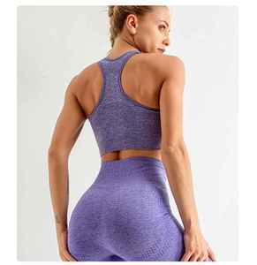 Nouveauté, dernier design, ensemble de yoga pour femmes, ensemble de yoga pour femmes de haute qualité, ensemble de yoga pour femmes en gros avec logo personnalisé - Product Image 3