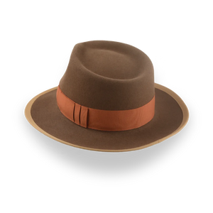 Chapeau Western en Cuir Vieilli pour Homme, Style Cowboy, à Large Bord, pour Voyage en Plein Air, en Cuir Pleine Fleur, Marché USA Europe, Top 2026 - Product Image 1