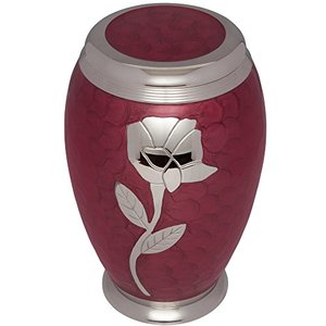 Luxury Styled Brass Adult Funeral <b>Ashes</b> Urn Cremation Memorial <b>Keepsake</b> Holder Crafted With Fine Artistic Detailing - Product Image 2