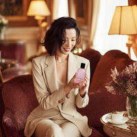 Parfum Fruité Frais pour Salon d'Hôtel 100ml Jasmin Ambre Boisé Longue Durée Portable Eau de Parfum Brume Parfumée Quotidienne de Luxe