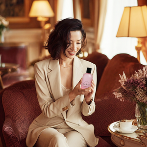 Perfume Frutal Fresco para Salón de Hotel, 100 ml, Jazmín, Ámbar, Amaderado, Larga Duración, Portátil, Eau de Parfum, Fragancia Diaria de Lujo - Product Image 1