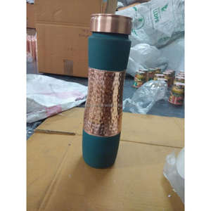 Custom Print Copper <b>Water</b> <b>Bottle</b> With Airtight Lid 100% Rust Free Drinkware Personalized <b>Bottle</b> Wholesale <b>Water</b> <b>Bottle</b> for Gift - Product Image 4