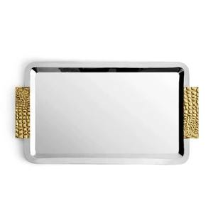 ถาดผลไม้สแตนเลสหรูหรา - ดีไซน์ทันสมัยสำหรับงานแต่งงานและรอมฎอน ใช้งานได้หลากหลาย ทนทาน และเป็นมิตรต่อสิ่งแวดล้อม - Product Image 1