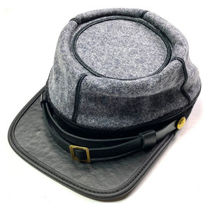 Fabricant pakistanais de casquettes Kepi allemandes de style classique sur mesure avec couronne détaillée, casquettes Kepi allemandes de style classique - Product Image 1